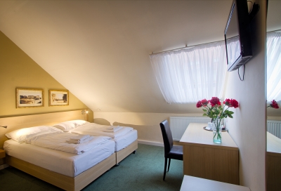 Hotel Taurus  Prag - Doppelzimmer Economy im Dachboden